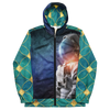 Flower of Life Space Cadet Men’s windbreaker