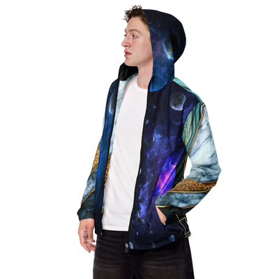 Starry-way To Heaven Men’s windbreaker