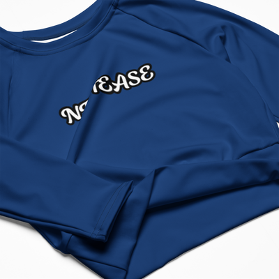 NFTEASE Recycled long-sleeve crop top