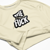 The Fuck Recycled long-sleeve crop top