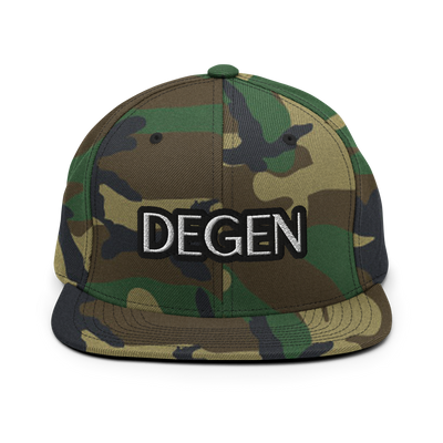 Degen Snapback Hat