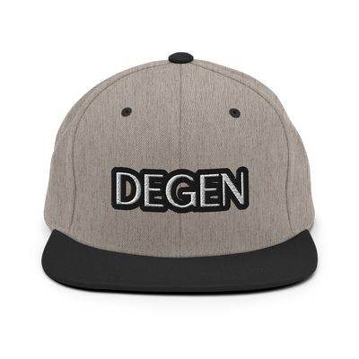 Degen Snapback Hat