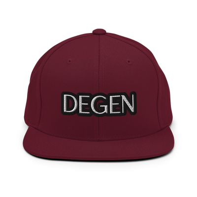 Degen Snapback Hat