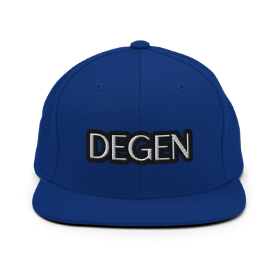 Degen Snapback Hat