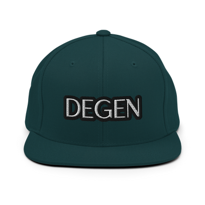 Degen Snapback Hat