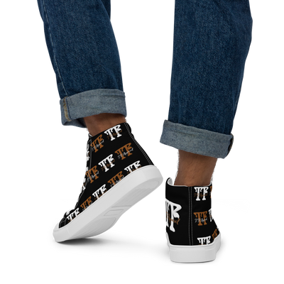 True Fit Men’s high top canvas shoes