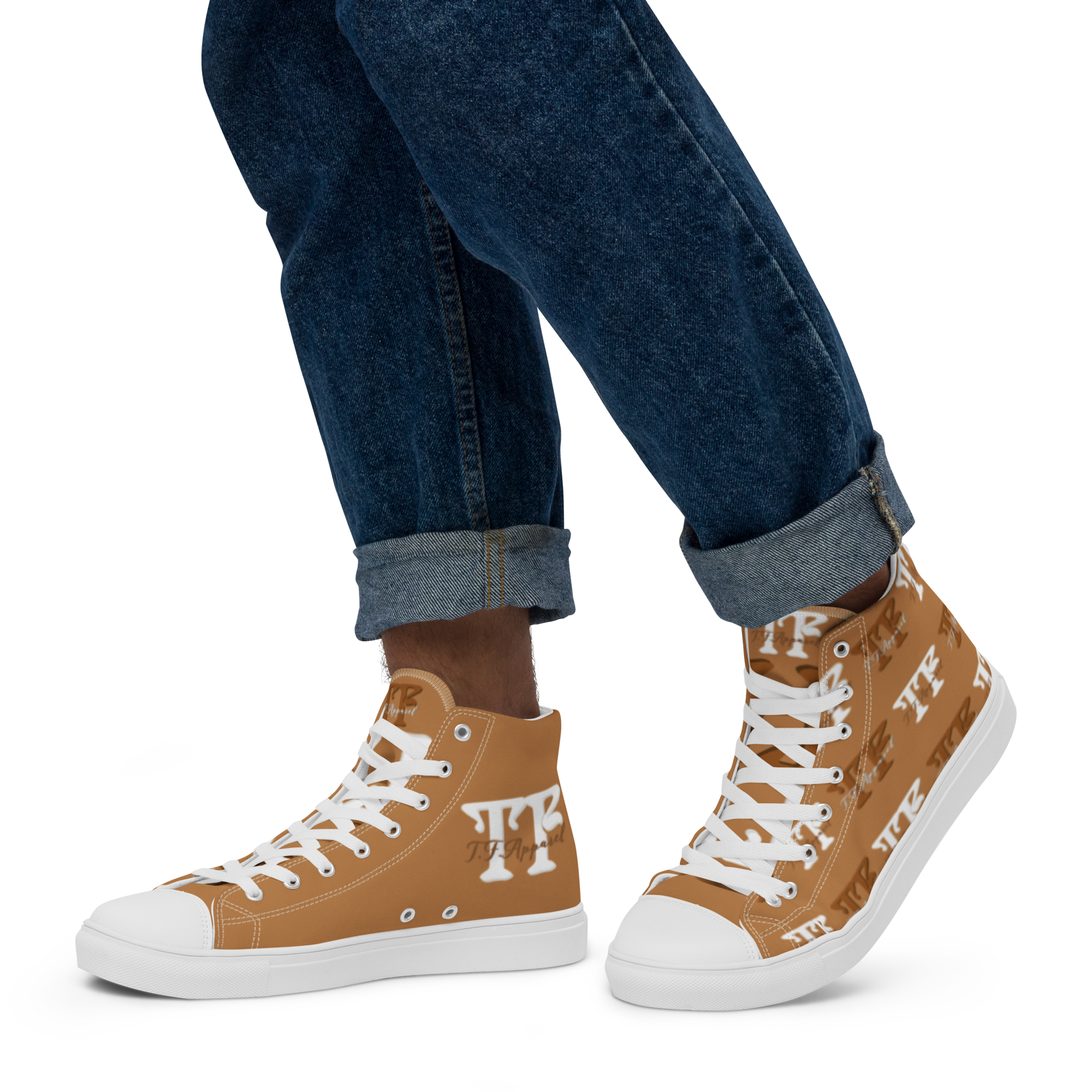 True Fit Men’s high top canvas shoes