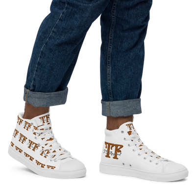 True Fit Men’s high top canvas shoes