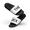 The Fuck Women's slides